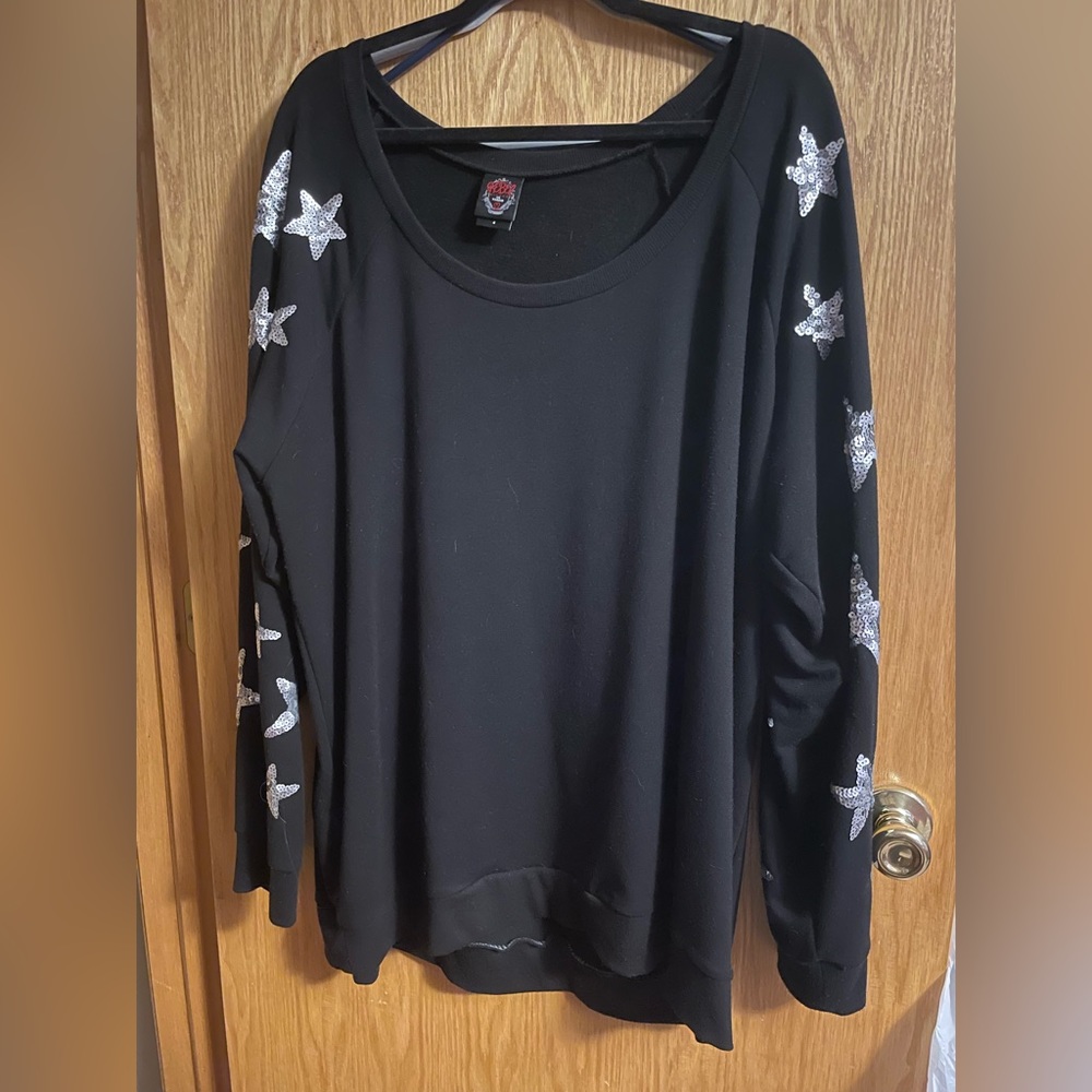Torrid Rebel Wilson sequin star sweater